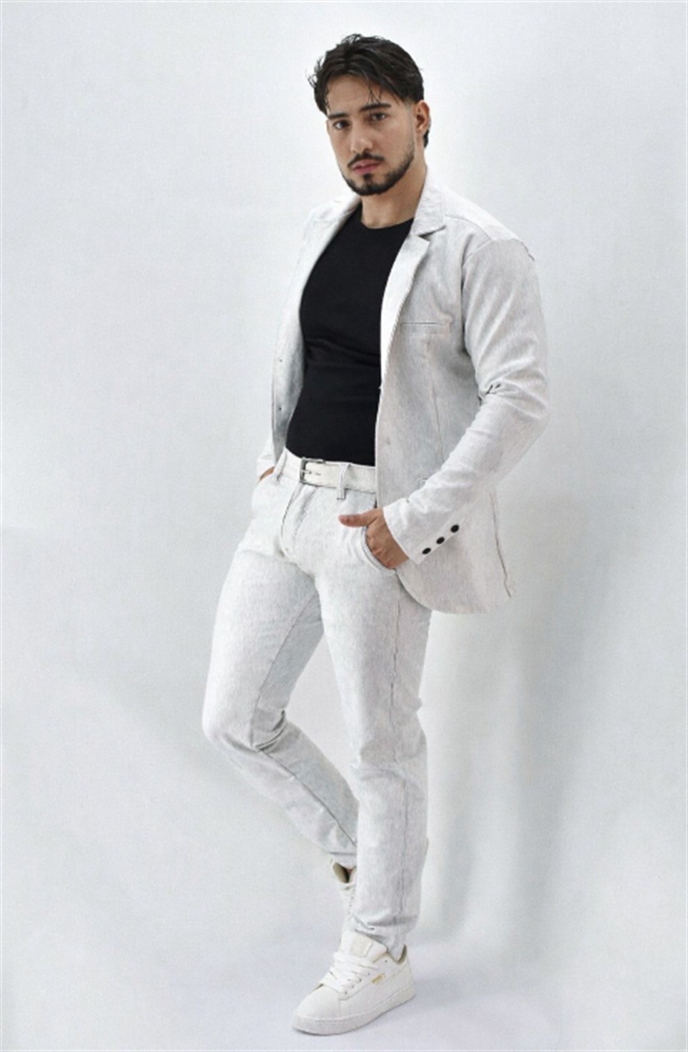 Conjunto masculino blanco STYLEM